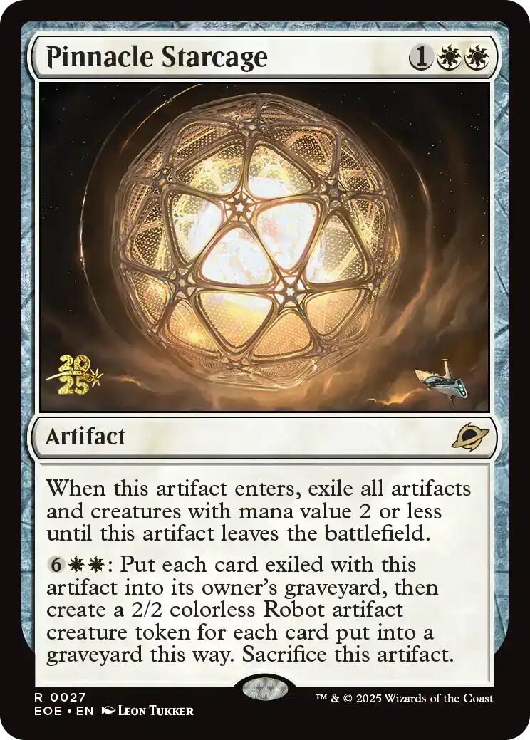 Pinnacle Starcage [Edge of Eternities Prerelease Promos] | Empire Gaming NC