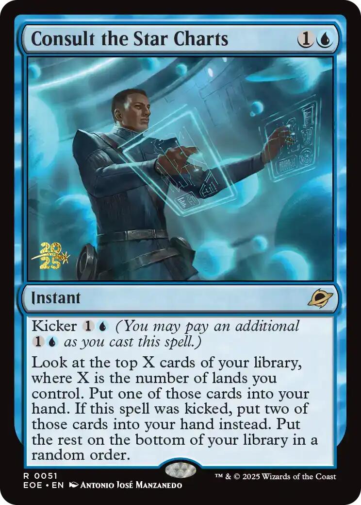 Consult the Star Charts [Edge of Eternities Prerelease Promos] | Empire Gaming NC
