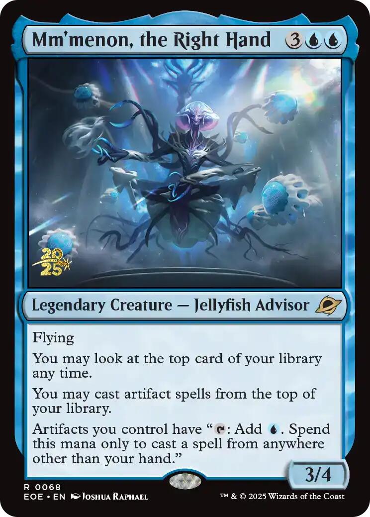 Mm'menon, the Right Hand [Edge of Eternities Prerelease Promos] | Empire Gaming NC