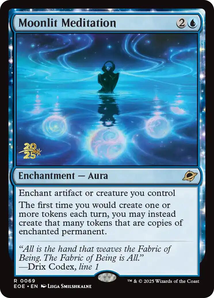 Moonlit Meditation [Edge of Eternities Prerelease Promos] | Empire Gaming NC