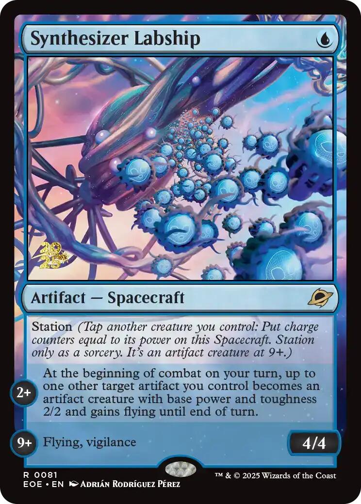 Synthesizer Labship [Edge of Eternities Prerelease Promos] | Empire Gaming NC
