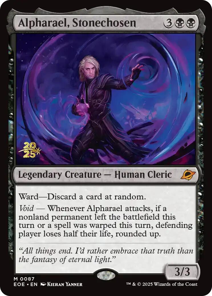 Alpharael, Stonechosen [Edge of Eternities Prerelease Promos] | Empire Gaming NC