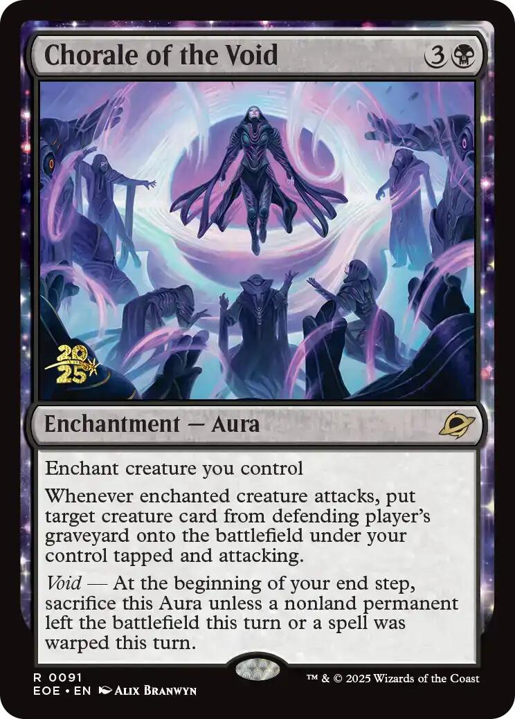 Chorale of the Void [Edge of Eternities Prerelease Promos] | Empire Gaming NC