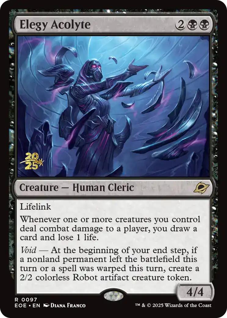 Elegy Acolyte [Edge of Eternities Prerelease Promos] | Empire Gaming NC