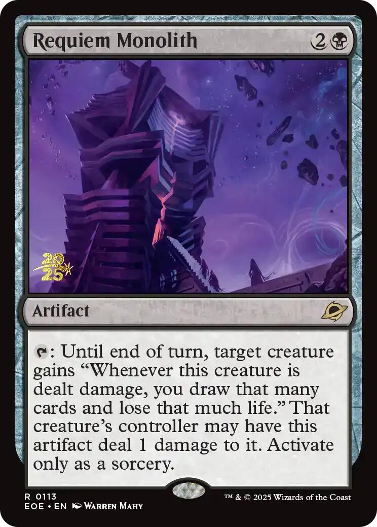 Requiem Monolith [Edge of Eternities Prerelease Promos] | Empire Gaming NC