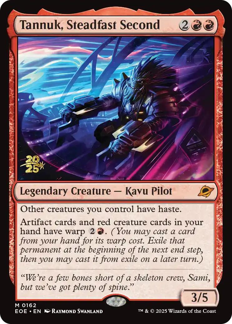 Tannuk, Steadfast Second [Edge of Eternities Prerelease Promos] | Empire Gaming NC