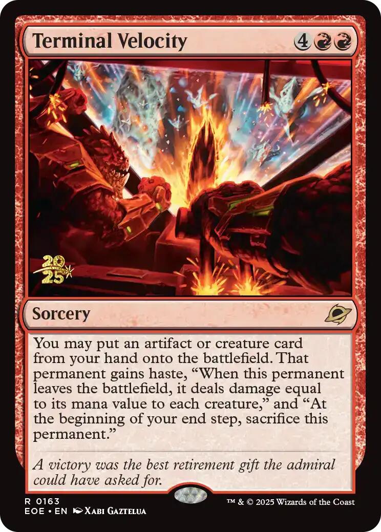 Terminal Velocity [Edge of Eternities Prerelease Promos] | Empire Gaming NC