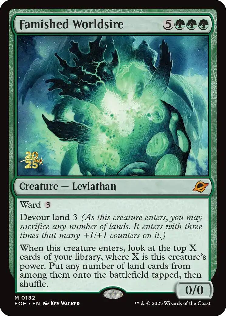 Famished Worldsire [Edge of Eternities Prerelease Promos] | Empire Gaming NC