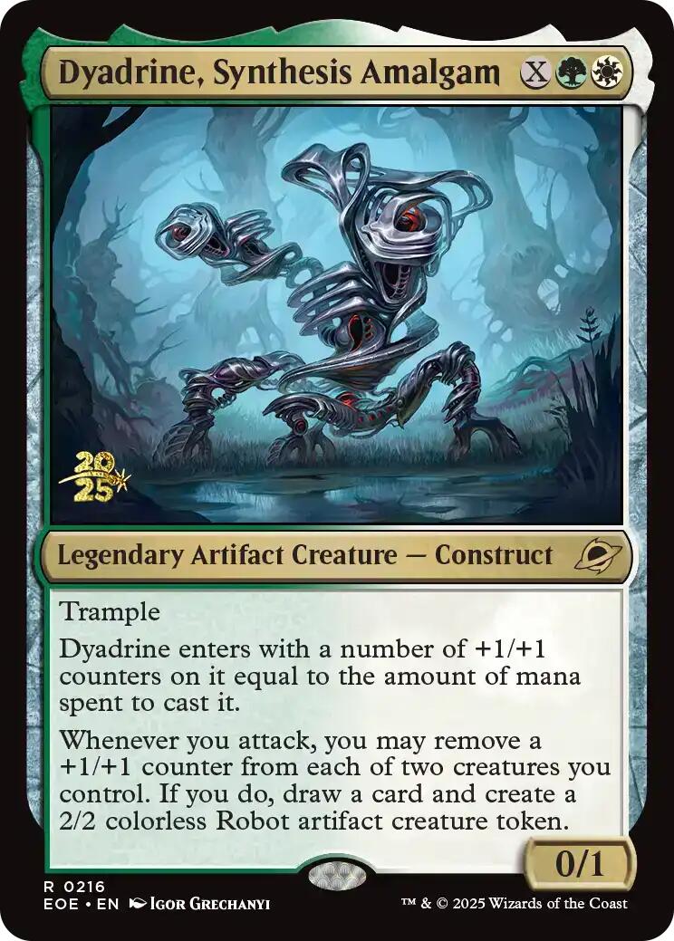 Dyadrine, Synthesis Amalgam [Edge of Eternities Prerelease Promos] | Empire Gaming NC
