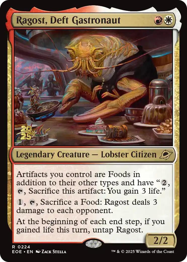Ragost, Deft Gastronaut [Edge of Eternities Prerelease Promos] | Empire Gaming NC