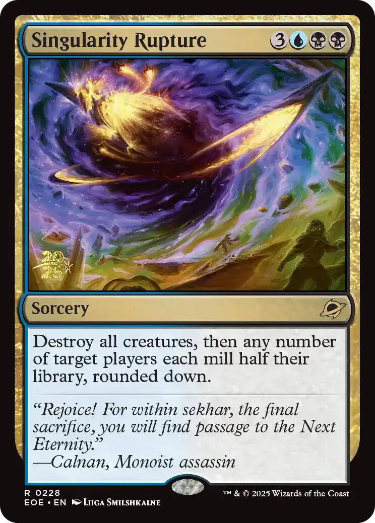 Singularity Rupture [Edge of Eternities Prerelease Promos] | Empire Gaming NC