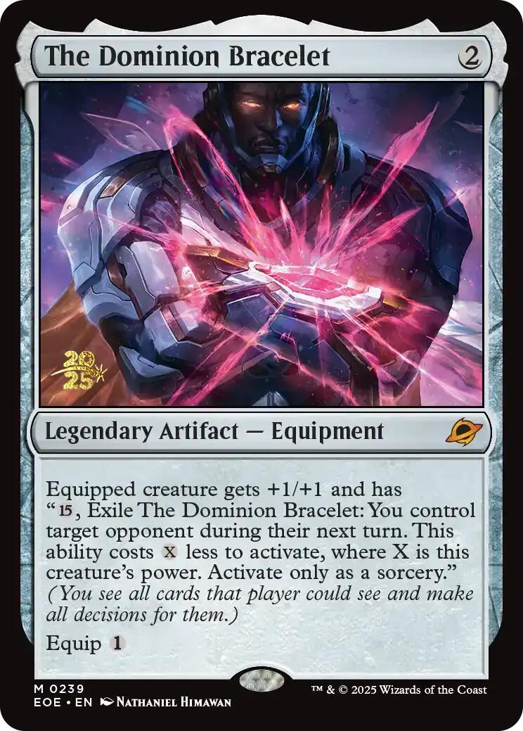 The Dominion Bracelet [Edge of Eternities Prerelease Promos] | Empire Gaming NC
