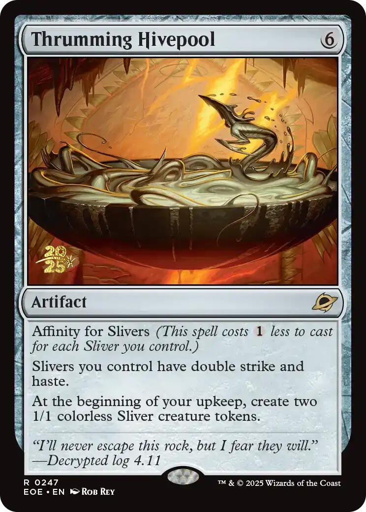 Thrumming Hivepool [Edge of Eternities Prerelease Promos] | Empire Gaming NC