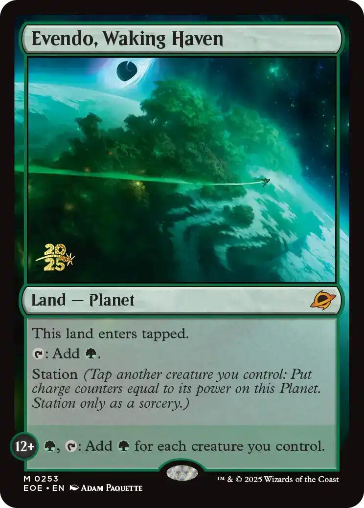 Evendo, Waking Haven [Edge of Eternities Prerelease Promos] | Empire Gaming NC