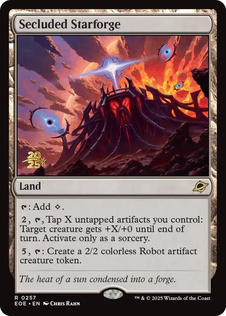 Secluded Starforge [Edge of Eternities Prerelease Promos] | Empire Gaming NC