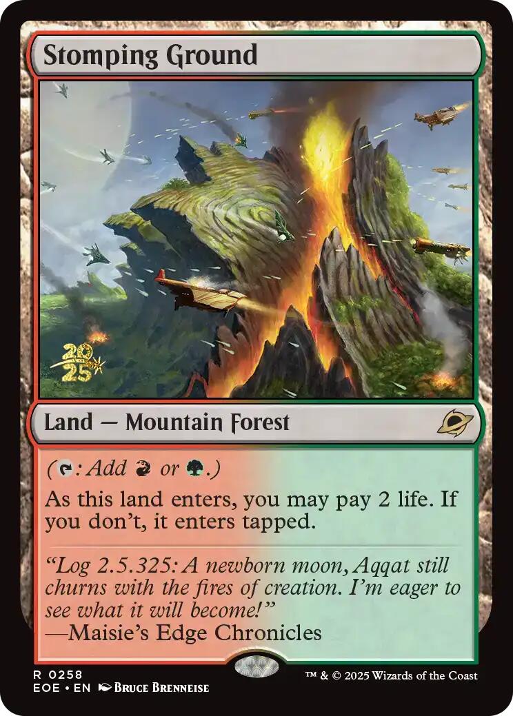 Stomping Ground [Edge of Eternities Prerelease Promos] | Empire Gaming NC