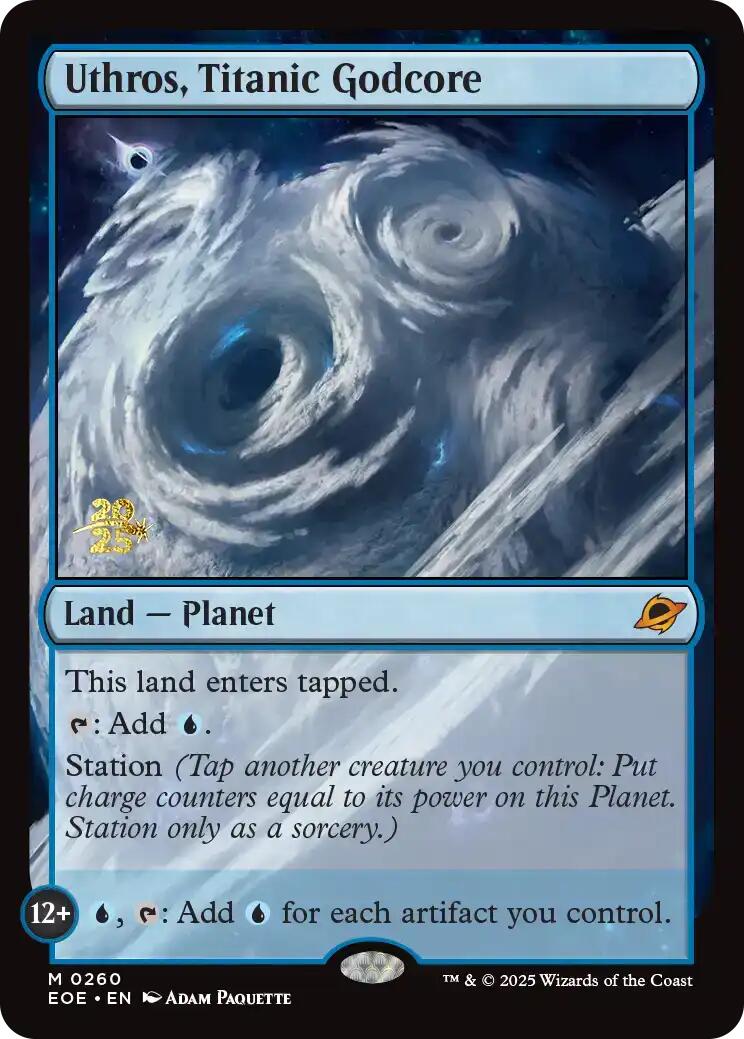Uthros, Titanic Godcore [Edge of Eternities Prerelease Promos] | Empire Gaming NC