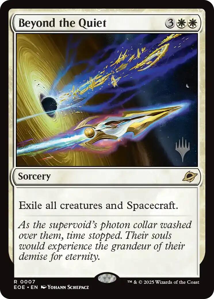 Beyond the Quiet [Edge of Eternities Promo Pack] | Empire Gaming NC