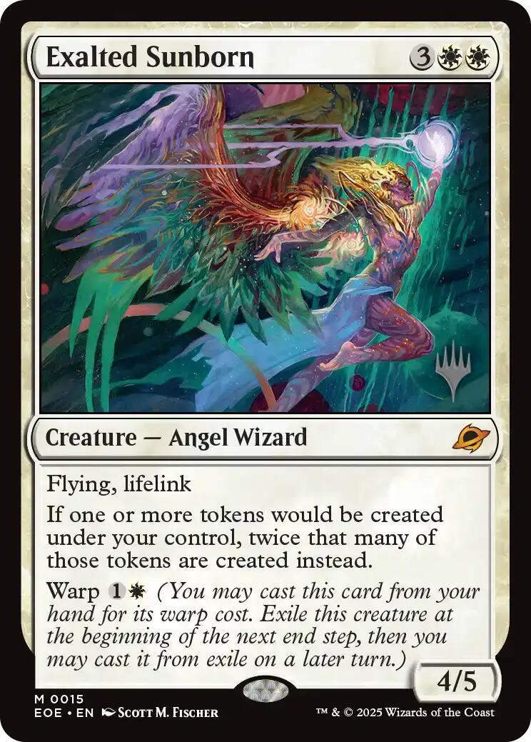 Exalted Sunborn [Edge of Eternities Promo Pack] | Empire Gaming NC