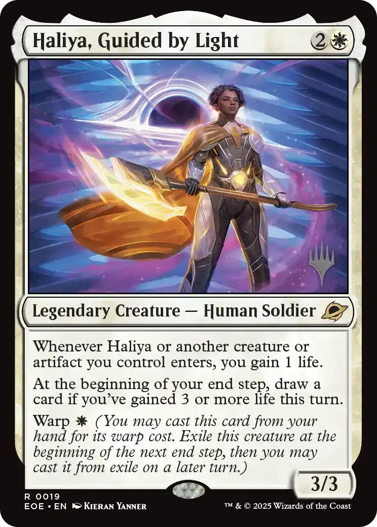 Haliya, Guided by Light [Edge of Eternities Promo Pack] | Empire Gaming NC