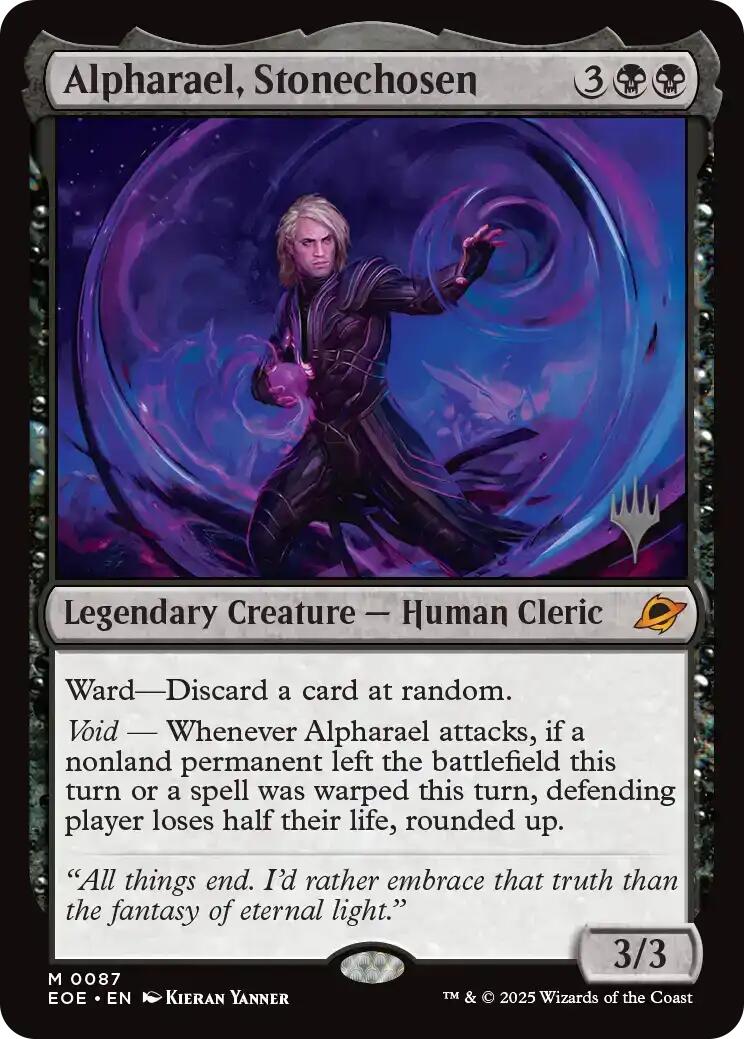 Alpharael, Stonechosen [Edge of Eternities Promo Pack] | Empire Gaming NC