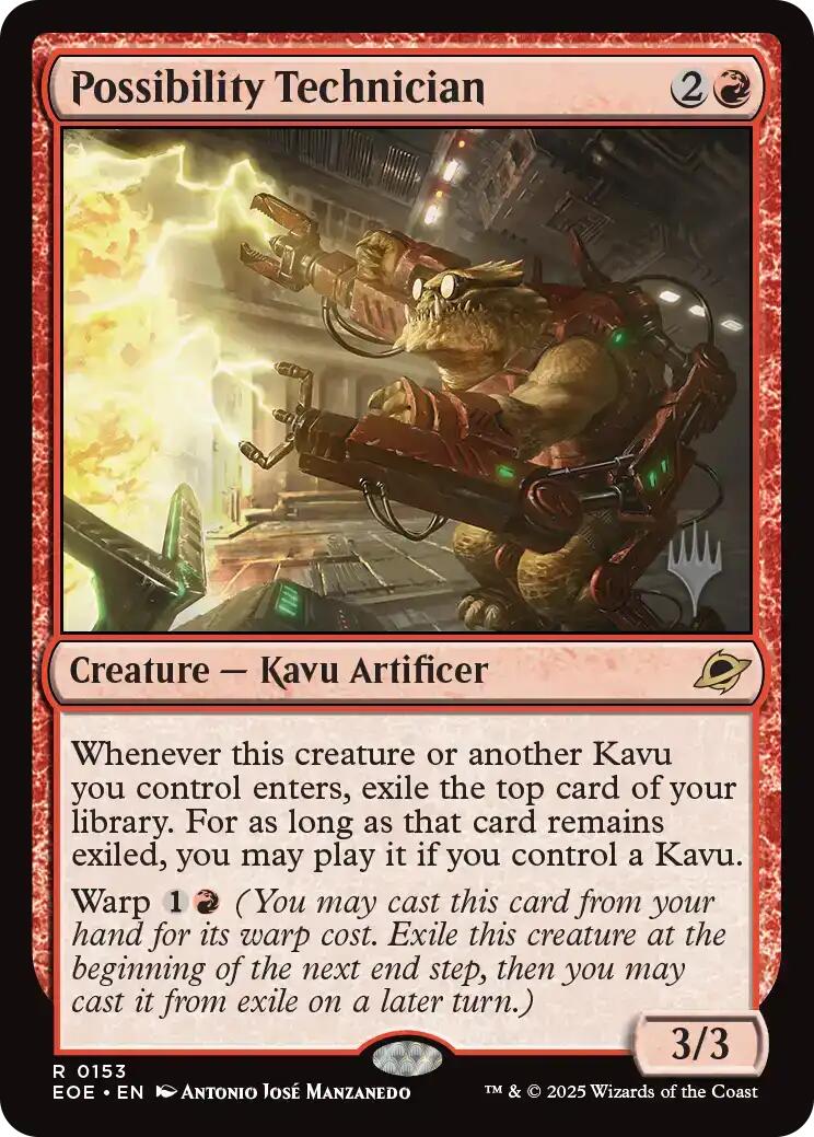 Possibility Technician [Edge of Eternities Promo Pack] | Empire Gaming NC