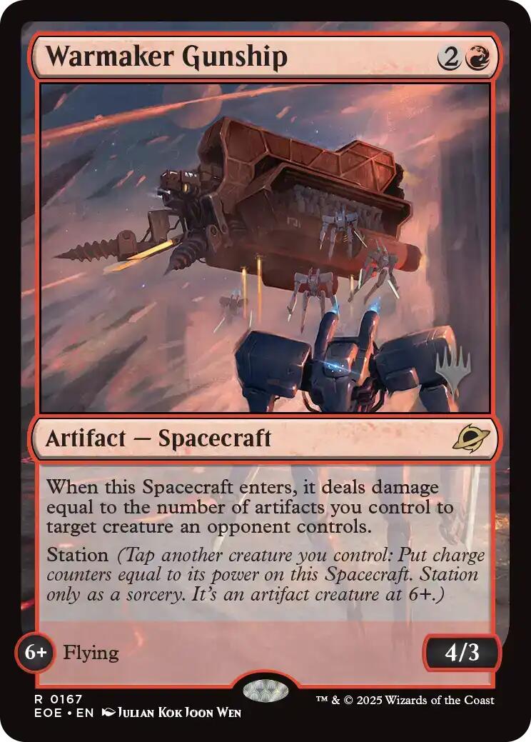 Warmaker Gunship [Edge of Eternities Promo Pack] | Empire Gaming NC