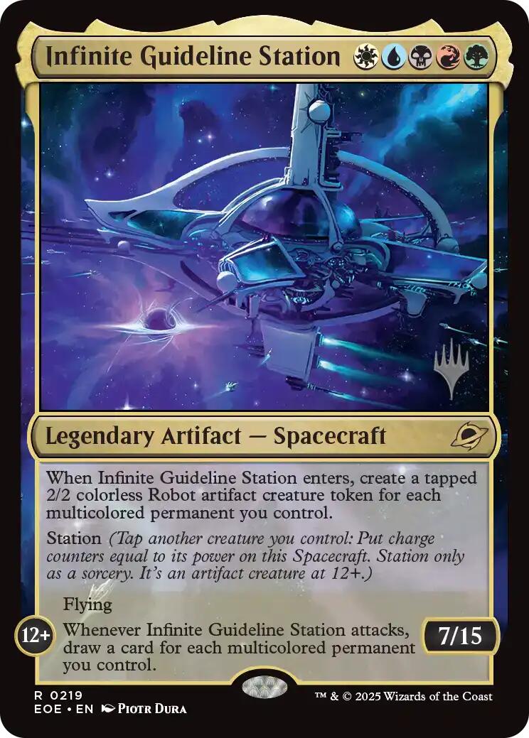 Infinite Guideline Station [Edge of Eternities Promo Pack] | Empire Gaming NC