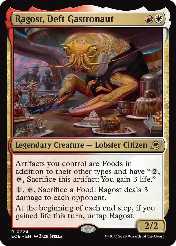 Ragost, Deft Gastronaut [Edge of Eternities Promo Pack] | Empire Gaming NC