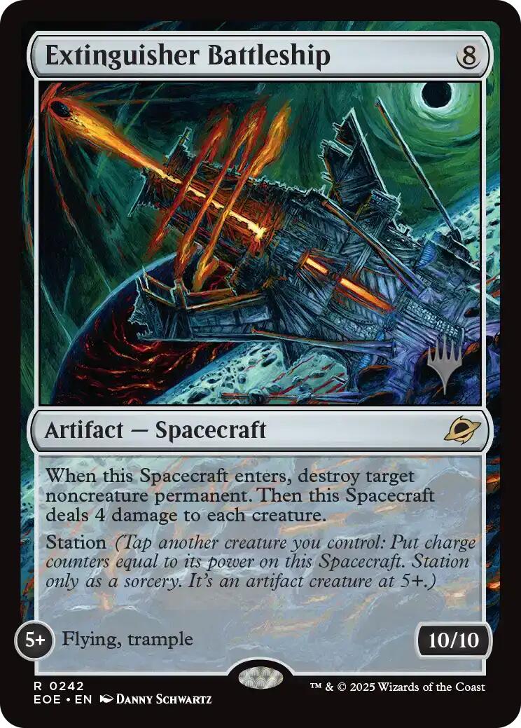Extinguisher Battleship [Edge of Eternities Promo Pack] | Empire Gaming NC