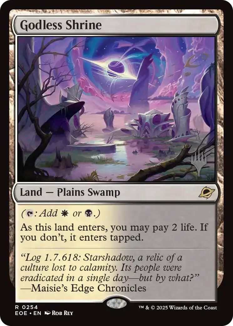 Godless Shrine [Edge of Eternities Promo Pack] | Empire Gaming NC