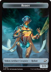 Robot // Lander (0006) Double-Sided Token [Edge of Eternities Tokens] | Empire Gaming NC
