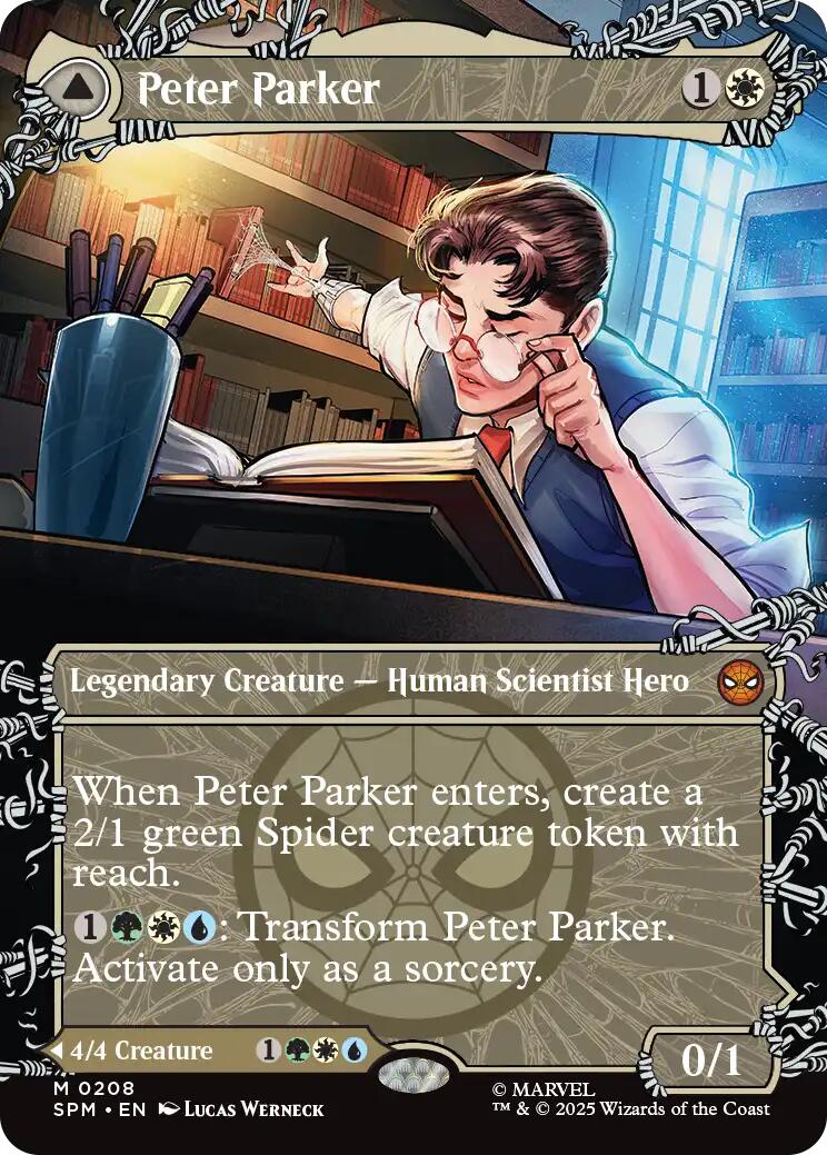 Peter Parker (0208) (Borderless) [Marvel's Spider-Man] | Empire Gaming NC