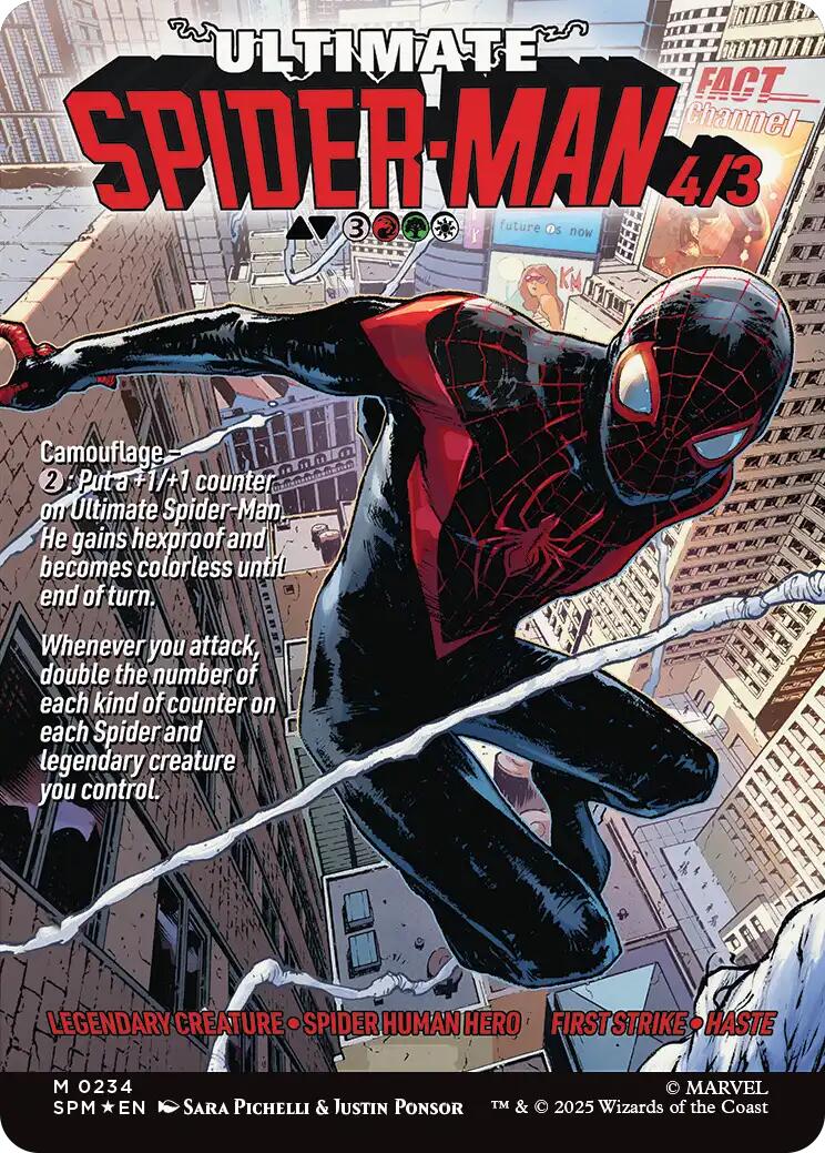 Miles Morales (0234) (Borderless) [Marvel's Spider-Man] | Empire Gaming NC