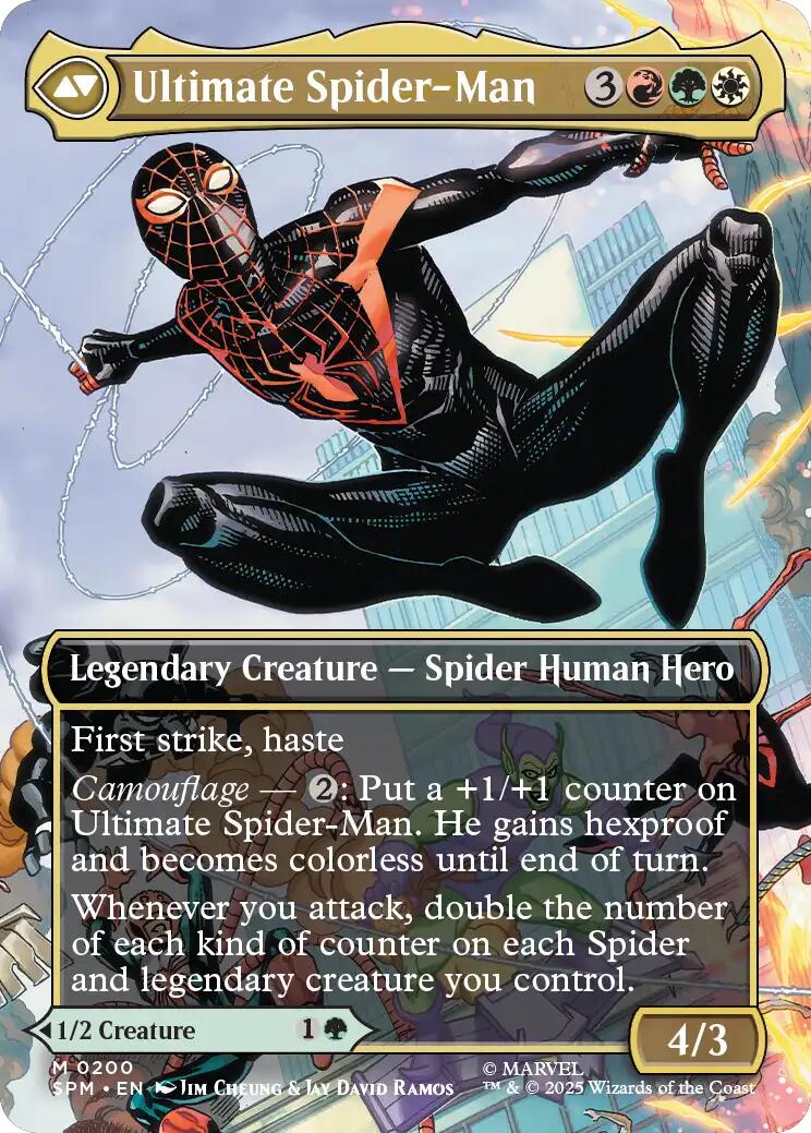 Miles Morales (0200) (Borderless) [Marvel's Spider-Man] | Empire Gaming NC
