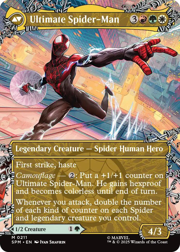 Miles Morales (0211) (Borderless) [Marvel's Spider-Man] | Empire Gaming NC
