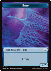 Bird // Pest Double-Sided Token [Edge of Eternities Commander Tokens] | Empire Gaming NC