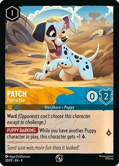 Patch - Playful Pup (30/P2) [Promo Cards] | Empire Gaming NC