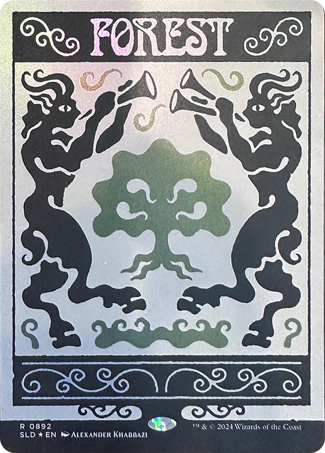 Forest (0892) (Rainbow Foil) [Secret Lair Drop Series] | Empire Gaming NC