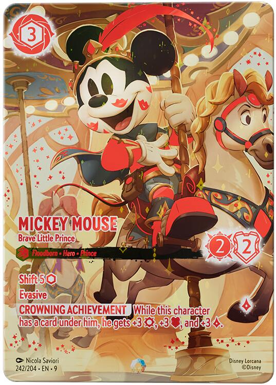 Mickey Mouse - Brave Little Prince (Iconic) (242/204) [Fabled] | Empire Gaming NC