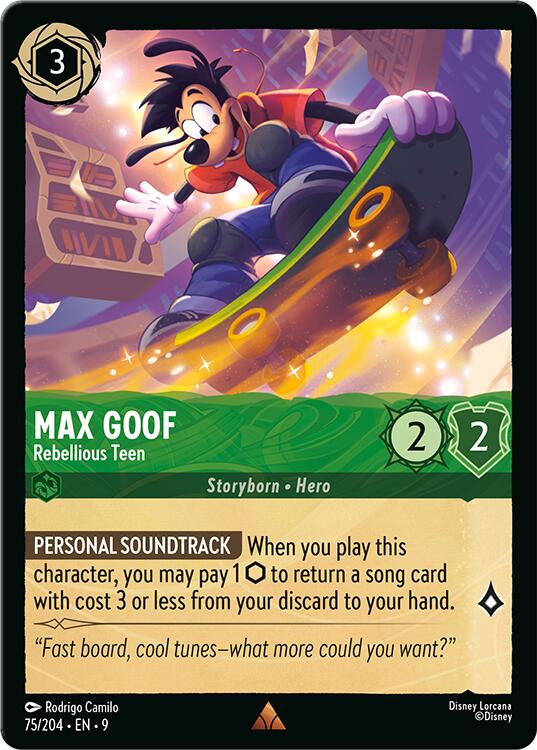 Max Goof - Rebellious Teen (75/204) [Fabled] | Empire Gaming NC