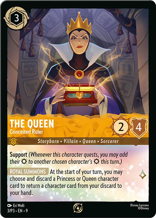 The Queen - Conceited Ruler (3/P3) [Promo Cards] | Empire Gaming NC