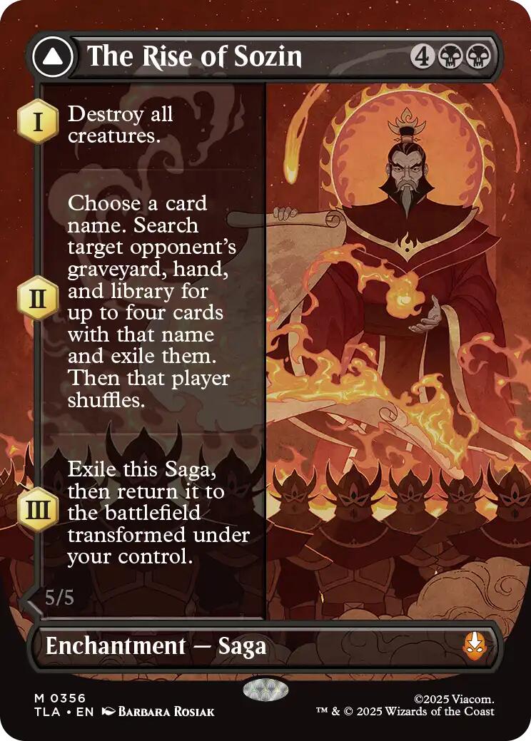The Rise of Sozin (Borderless) [Avatar: The Last Airbender] | Empire Gaming NC