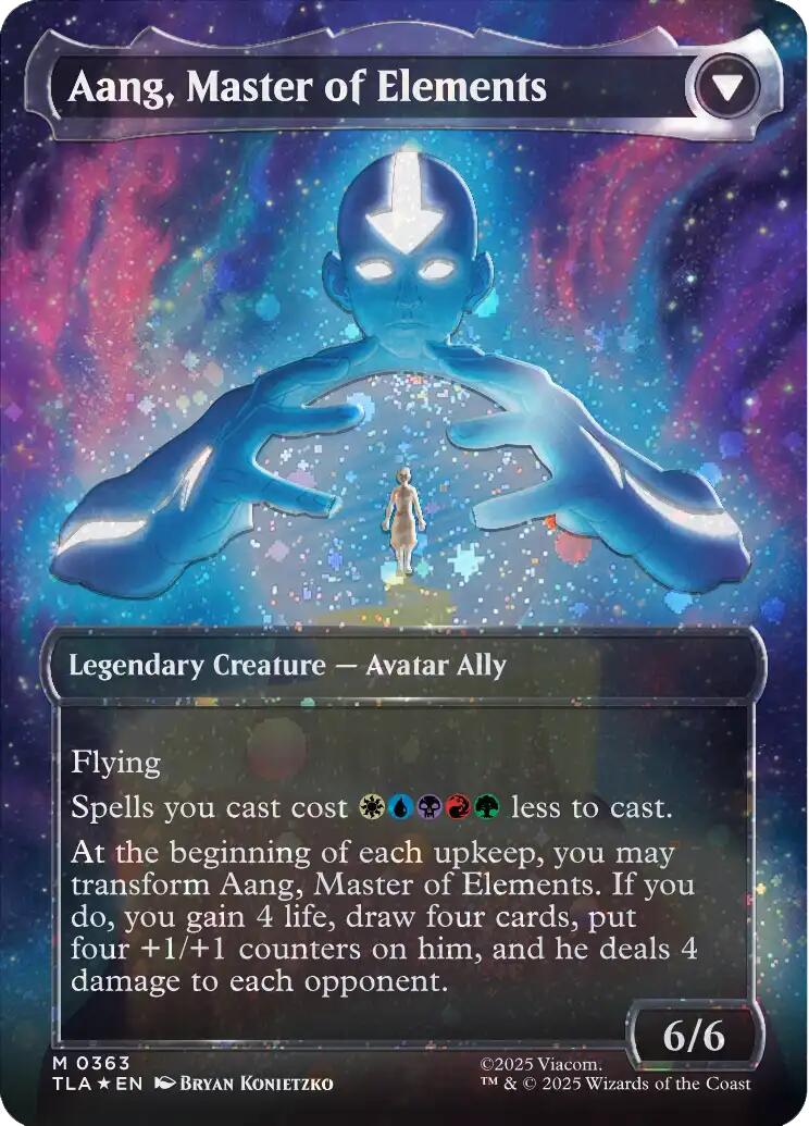 Avatar Aang (Raised Foil) [Avatar: The Last Airbender] | Empire Gaming NC