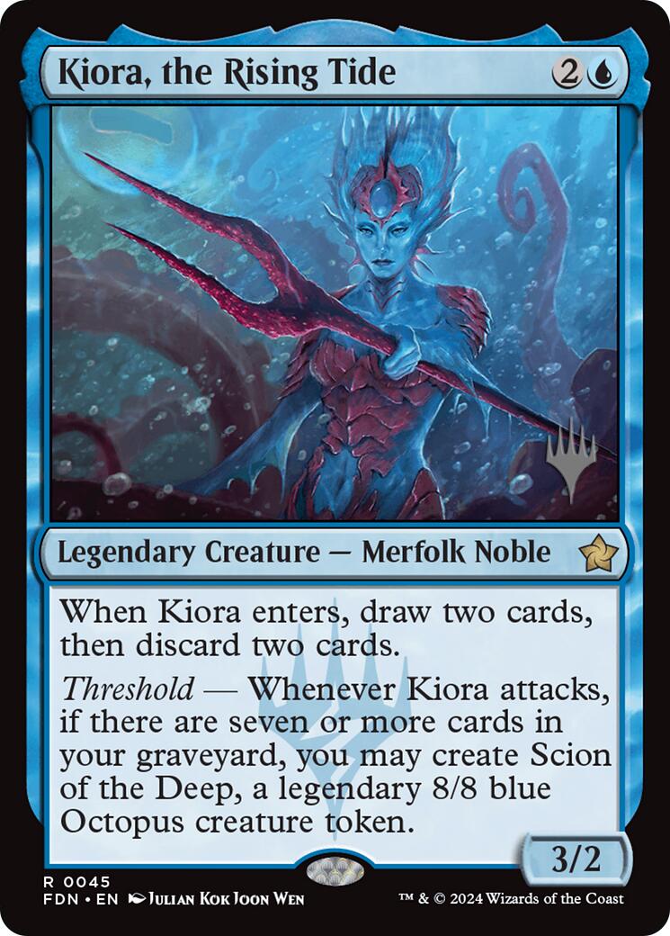 Kiora, the Rising Tide [Edge of Eternities Promo Pack] | Empire Gaming NC