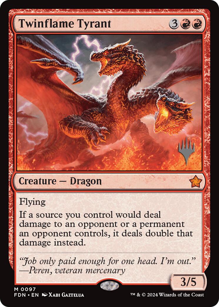 Twinflame Tyrant [Edge of Eternities Promo Pack] | Empire Gaming NC