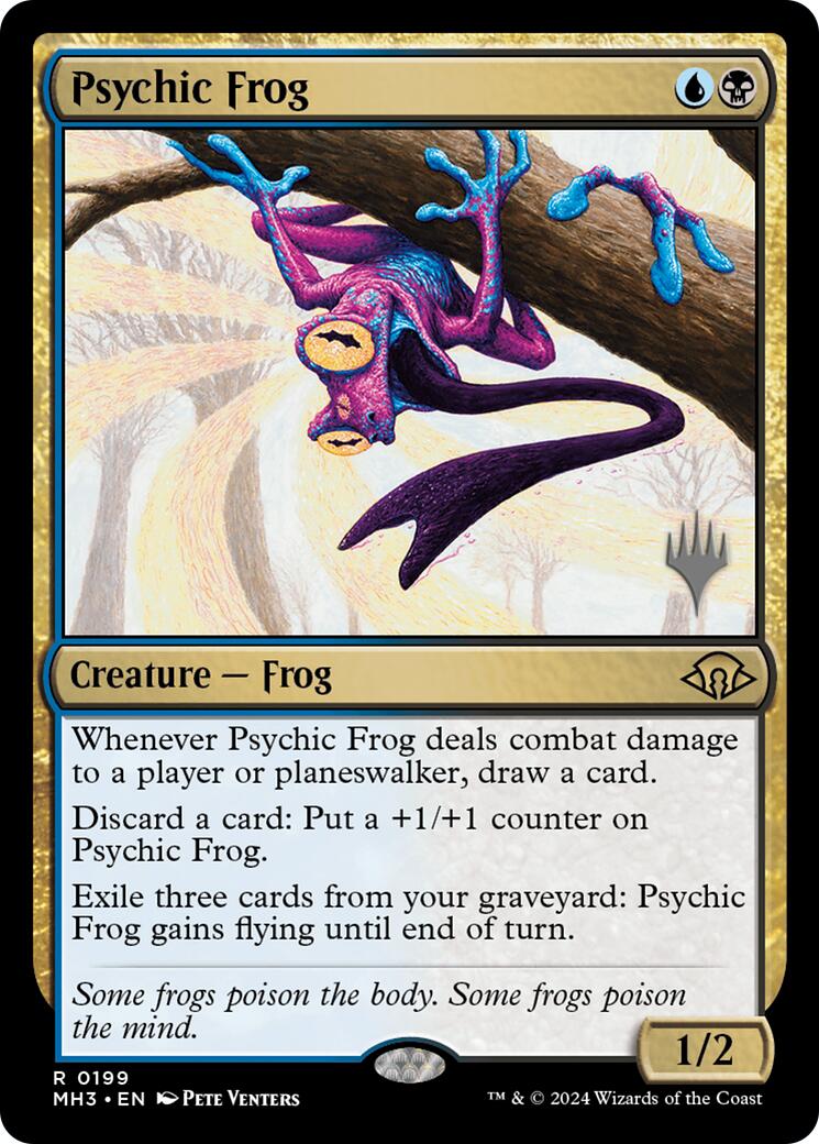 Psychic Frog [Edge of Eternities Promo Pack] | Empire Gaming NC