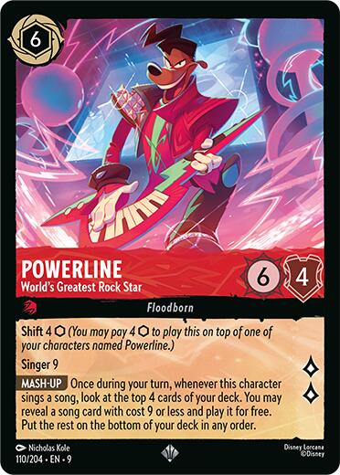 Powerline - World's Greatest Rock Star (110/204) [Fabled] | Empire Gaming NC