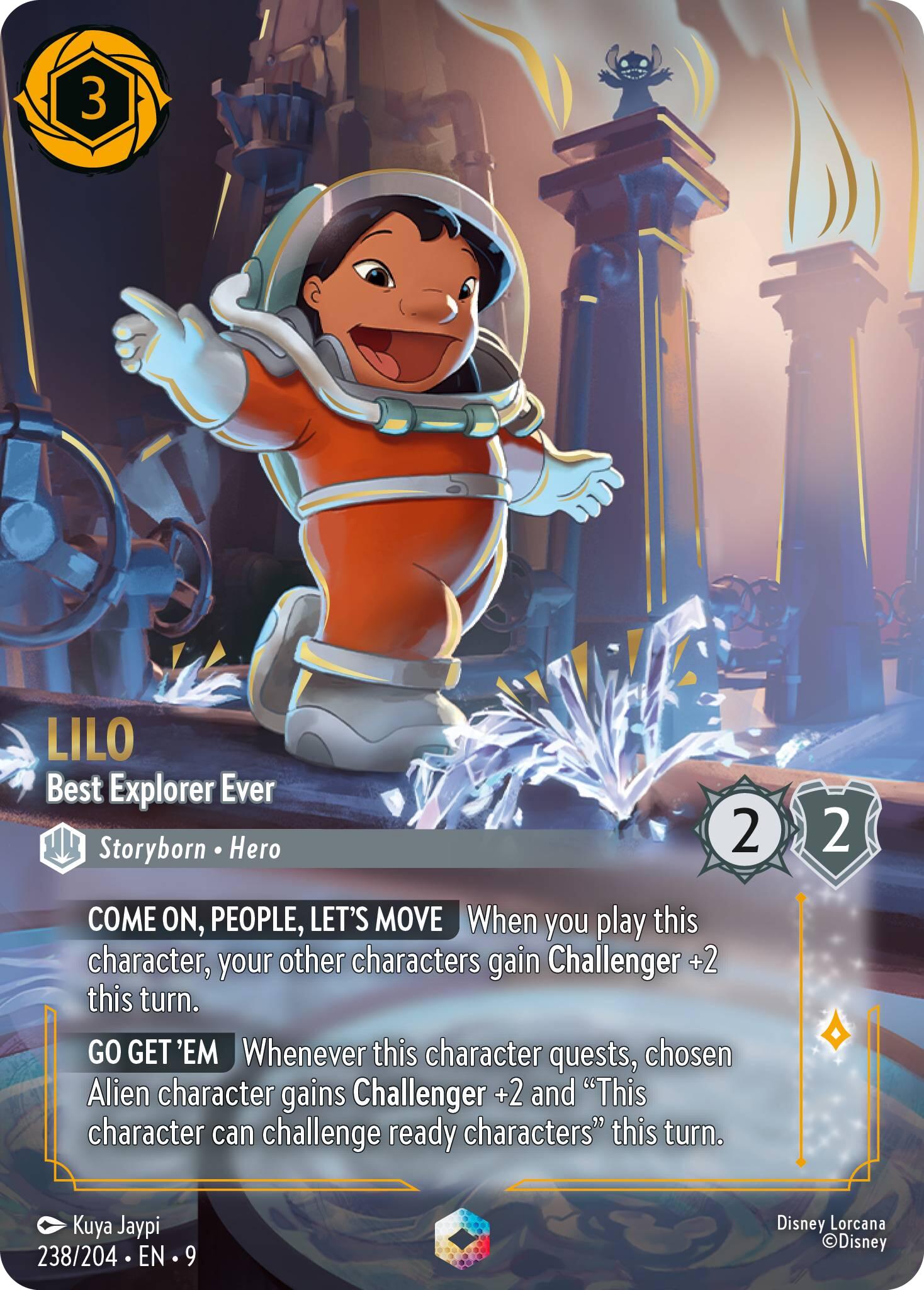 Lilo - Best Explorer Ever (Enchanted) (238/204) [Fabled] | Empire Gaming NC