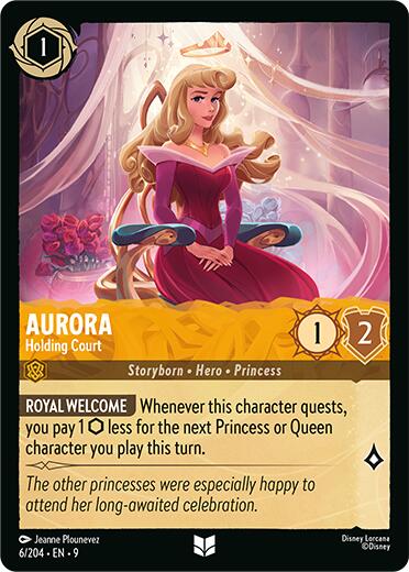 Aurora - Holding Court (6/204) [Fabled] | Empire Gaming NC